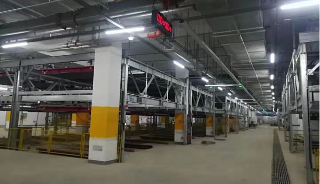 臨沂金鑼醫院升降橫移立體車庫案例